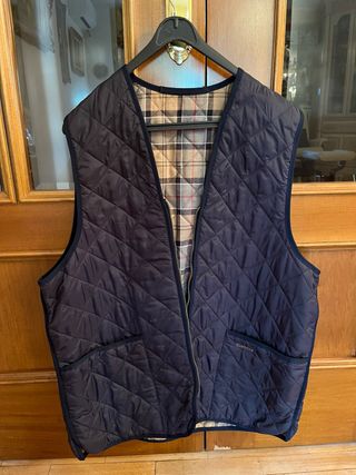 Chaleco Barbour Azul Multicolor
