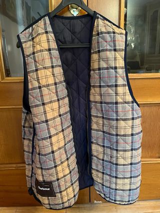 Chaleco Barbour Azul Multicolor