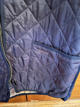 Chaleco Barbour Azul Multicolor
