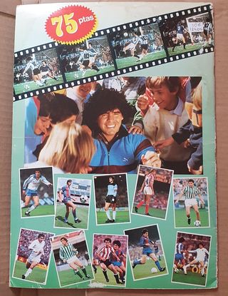 ⚽️ Album Maradona VACIO Liga 84-85 Cromo Esport