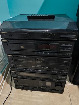 Equipo Technics SL-J100R + SL-PJ27A