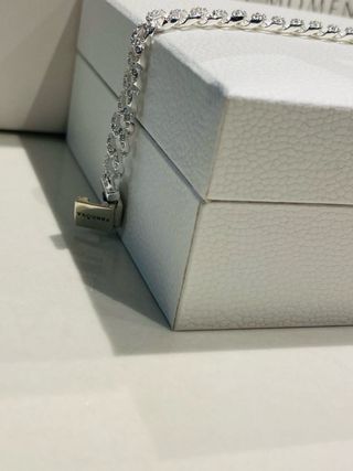 Pandora Bracciale Maglia Cubana Pavè