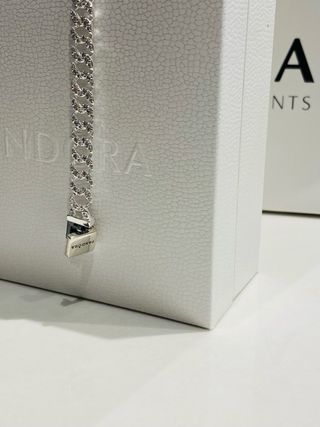 Pandora Bracciale Maglia Cubana Pavè