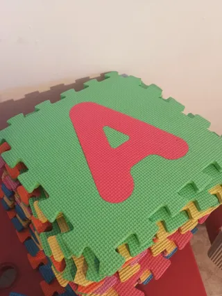 Alfombra Puzzle Abecedario Infantil