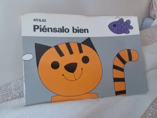 Libro infantil Piensalo Bien. Atilio