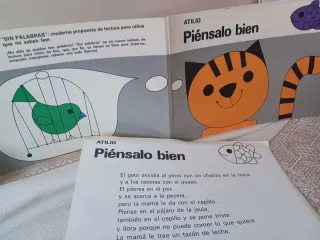 Libro infantil Piensalo Bien. Atilio