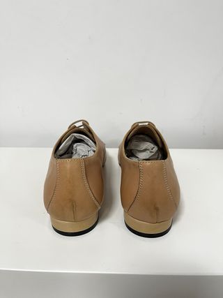 Zapatos Blucher Mujer Talla 38 Beige