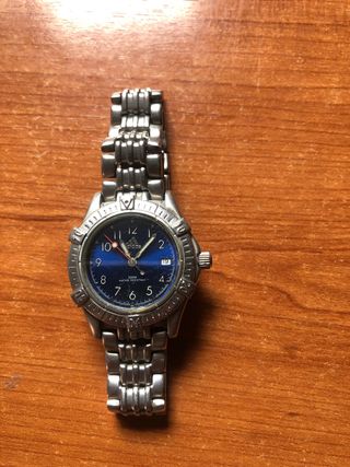 Reloj Adidas Mujer Azul y Plateado
