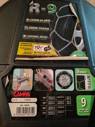 Catene da Neve R-9 Lampa 9mm