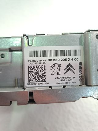 SISTEMA AUDIO / RADIO CD PEUGEOT 308 SW (3)