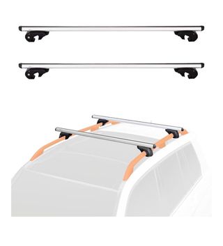 Amazon Basics portaequipajes de techo 142cm
