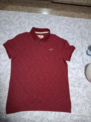 Polo Hollister Rojo Talla M