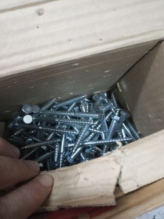 Tornillos Cincados Cabeza Hexagonal