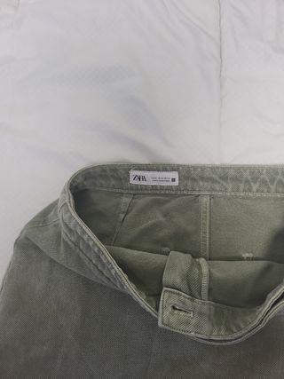 Pantalón corto tipo falda verde