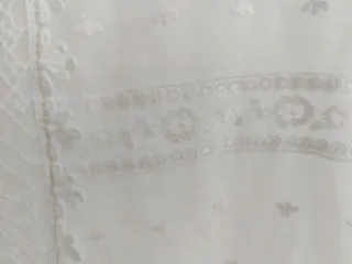 Blusa Massimo Dutti sin mangas blanca