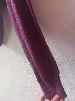 Sudadera Hollister morada Talla XS.