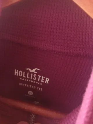 Sudadera Hollister morada Talla XS.