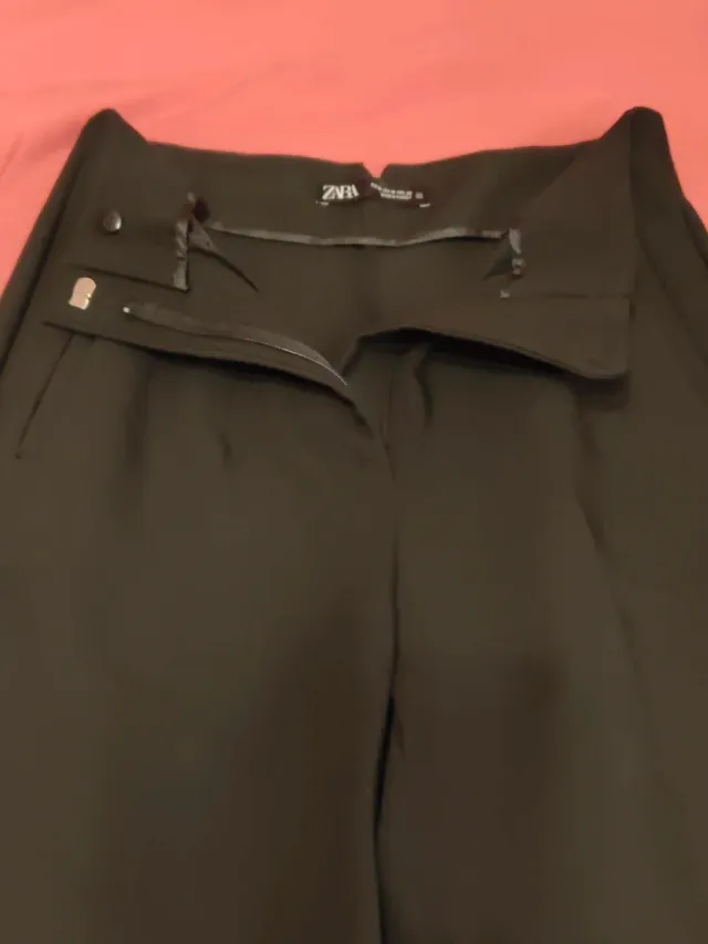 Pantalón de traje negro Zara talla M