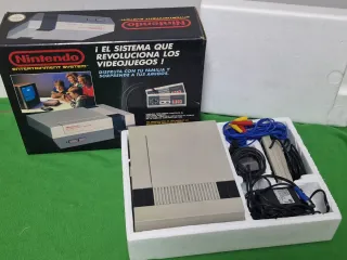 Nintendo NES Consola 2 mandos cableado