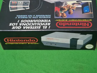 Nintendo NES Consola 2 mandos cableado