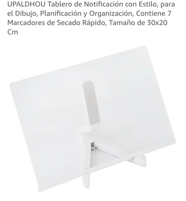 Tablero de Notificaciones LED UPALDHOU 30x20cm -