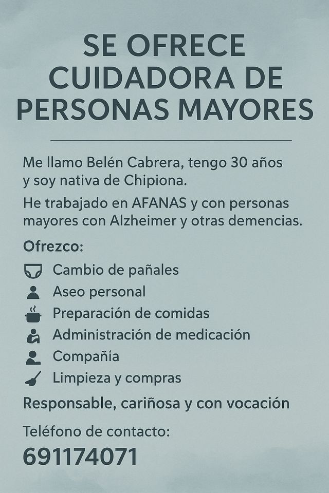 Solamente en chipiona