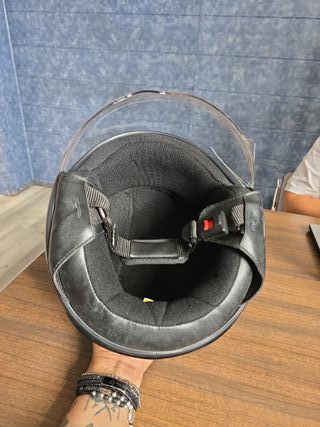 Casco abierto USADO
con visera tallal