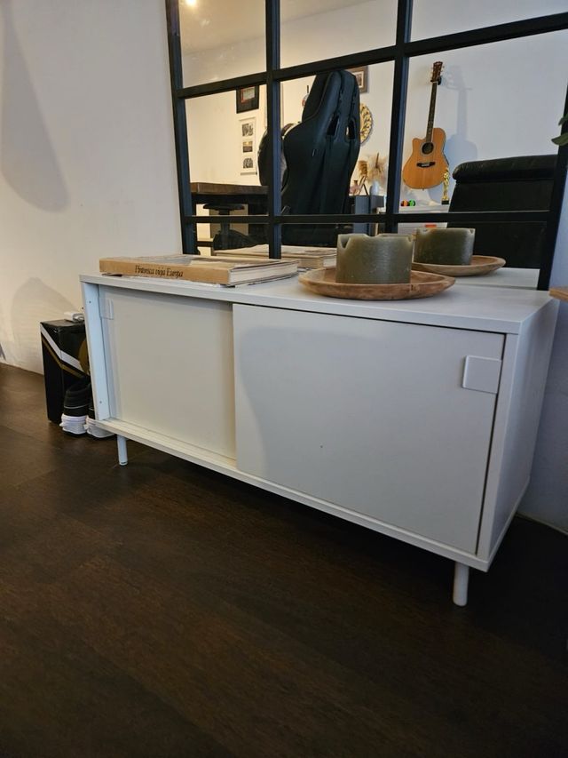 Banco scarpiera IKEA Mackapar bianco come nuovo