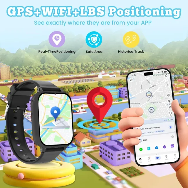 Reloj Inteligente Niño 4G GPS