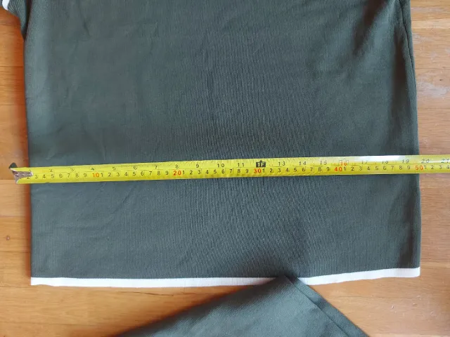 Conjunto de punto nuevo verde oliva