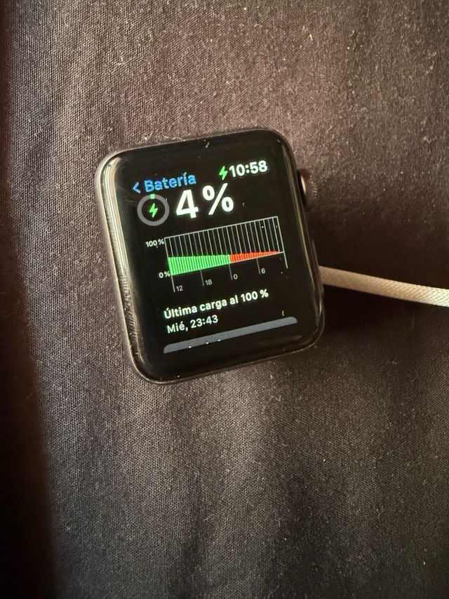 Apple Watch Series 3 Negro/Plata