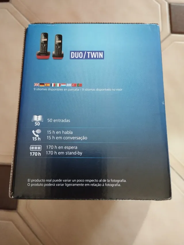 Teléfono Panasonic Dúo KX-TG1612