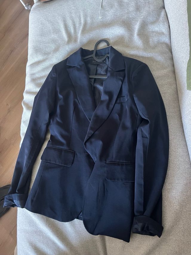 Americana azul marino elegante