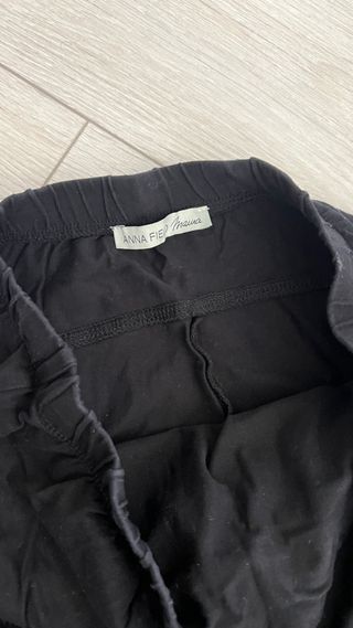 Lote 2 leggings premamá negros