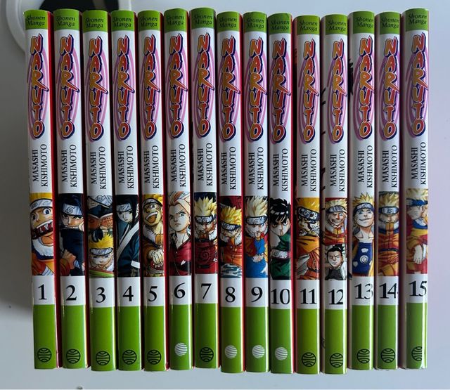 15 Mangas Naruto 