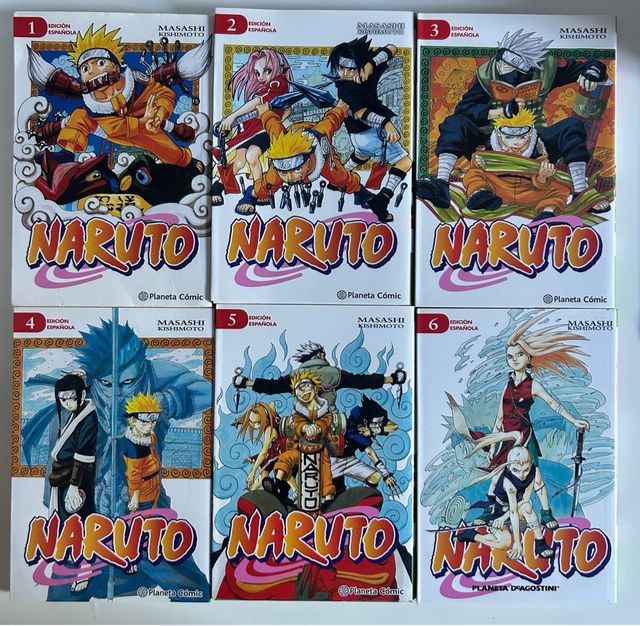 15 Mangas Naruto 
