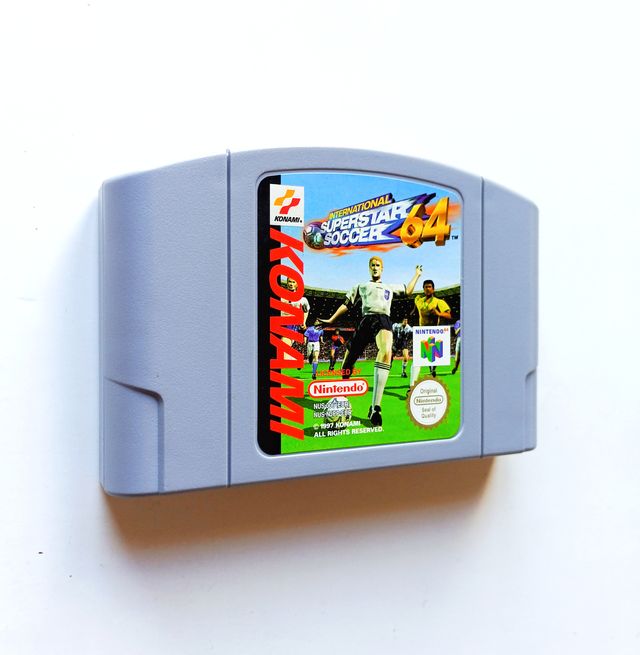 International Superstar Soccer 64 Nintendo 64.