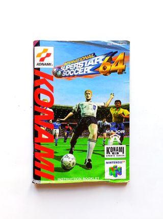 International Superstar Soccer 64 Nintendo 64.