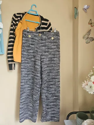 Lote 3 piezas: cárdigan y pantalón
