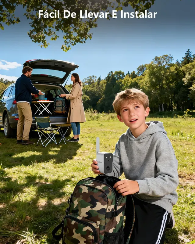 Cámara Vigilancia 4G LTE XEGA SIM 10000mAh