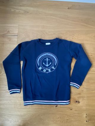 Sudadera Roxy azul con ancla