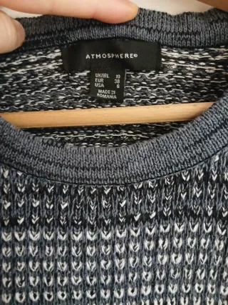 Camiseta tejida sin mangas 

