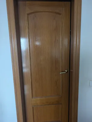 Puertas de madera interior