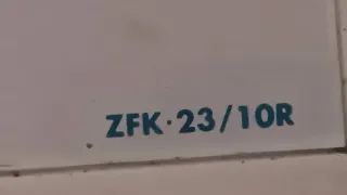 3 Baldas Zanussi ZFK 23/10R y cristal