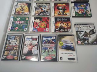 Lote cajas y manuales Nintendo PlayStation