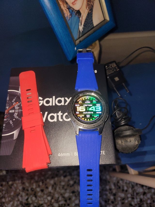 Samsung Galaxy Watch 3 (Azul/Rojo)