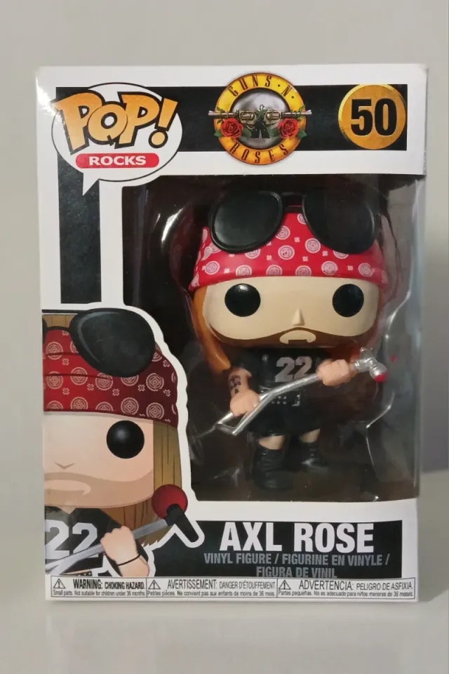 Funko Pop Axl Rose 50 Guns N' Roses