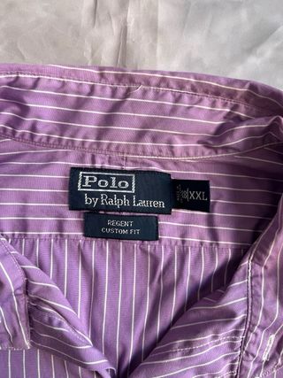 Camisa Polo Ralph Lauren Rayas Talla XXL
