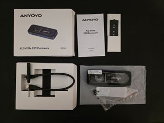 Case SSD M.2 NVMe ANYOYO con ventola