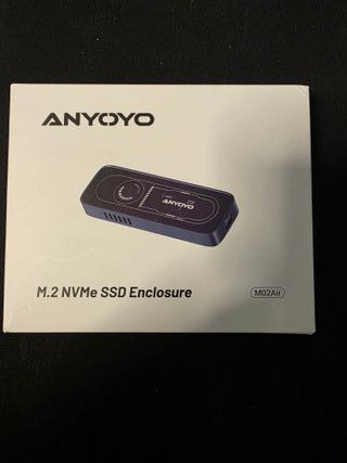 Case SSD M.2 NVMe ANYOYO con ventola